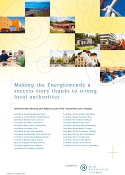 Making the Energiewende a success story thanks to strong local authorities