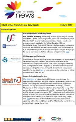 COVID-19 Age Friendly Ireland Daily Update - Leitrim County ...