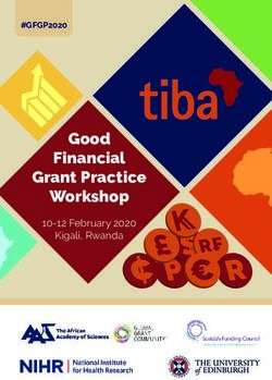 Good Financial Grant Practice Workshop - 10-12 February 2020 Kigali, Rwanda - #GFGP2020 - (TIBA) Partnership
