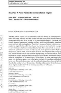 RikoNet: A Novel Anime Recommendation Engine