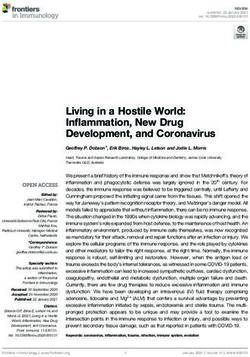 Living in a Hostile World: Inflammation, New Drug Development, and Coronavirus