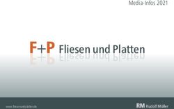F+P Fliesen und Platten F+P Fliesen und Platten - Media-Infos 2021 - RM Rudolf Müller - Werben