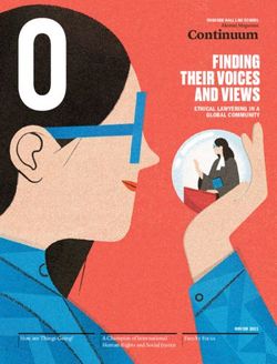 FINDING THEIR VOICES AND VIEWS - Continuum ETHICAL LAWYERING IN A GLOBAL COMMUNITY - Osgoode Digital ...