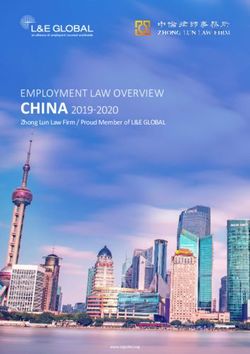 China 2019-2020 employment law overview - Zhong Lun Law Firm / Proud Member of L&E GLOBAL - L&E Global ...