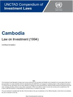 Cambodia Law on Investment (1994) - Investment Policy Hub