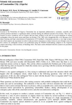 Seismic risk assessment of Constantine City (Algeria)