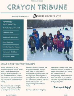 CRAYON TRIBUNE - Thank you & Enjoy! - White Birch Center