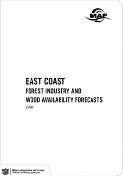 EAST COAST FOREST INDUSTRY AND WOOD AVAILABILITY FORECASTS 2008 - MPI