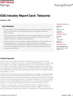 ESG Industry Report Card: Telecoms