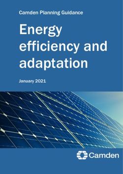 Energy efficiency and adaptation - Camden Planning Guidance - January 2021