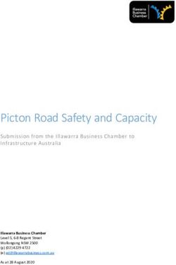 Picton Road Safety and Capacity - Submission from the Illawarra Business Chamber to Infrastructure Australia - Business Australia