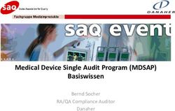 Medical Device Single Audit Program (MDSAP) Basiswissen - Bernd Socher RA/QA Compliance Auditor Danaher - SAQ