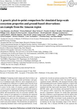 A generic pixel-to-point comparison for simulated large-scale ecosystem properties and ground-based observations: an example from the Amazon ...