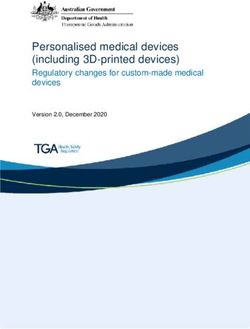 Personalised medical devices (including 3D-printed devices) - Regulatory changes for custom-made medical devices - Therapeutic Goods ...