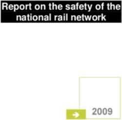 Report on the safety of the national rail network