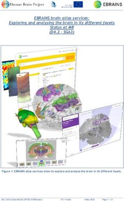 EBRAINS brain atlas services: Exploring and analysing the brain in its different facets Status at M8 - (D4.2 - SGA3)