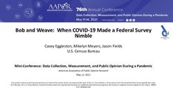 Bob and Weave: When COVID-19 Made a Federal Survey Nimble - Census ...