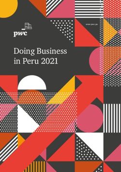 DOING BUSINESS IN PERU 2021 - WWW.PWC.PE - PWC PERÚ