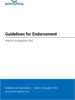Guidelines for Endorsement - Guidelines for Endorsement Atlantic Immigration Pilot novascotiaimmigration.com - Nova Scotia Immigration