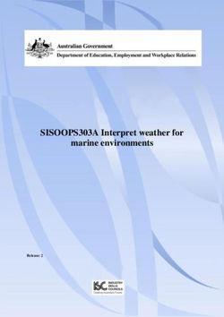 SISOOPS303A Interpret weather for marine environments