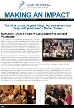 MAKING AN IMPACT - Catholic Foundation of South ...