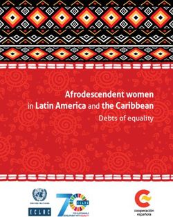 Afrodescendent women in Latin America and the Caribbean - Debts of equality - CEPAL
