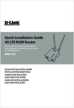Quick Installation Guide 4G LTE M2M Router - D-Link