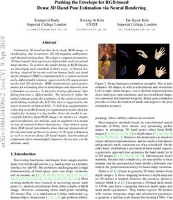 Pushing the Envelope for RGB-based Dense 3D Hand Pose Estimation via Neural Rendering