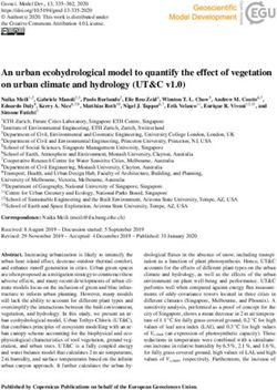 An urban ecohydrological model to quantify the effect of vegetation on urban climate and hydrology (UT&C v1.0)