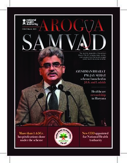 AYUSHMAN BHARAT PM-JAY SEHAT - scheme launched in J&K and Ladakh Healthcare stewardship in Haryana