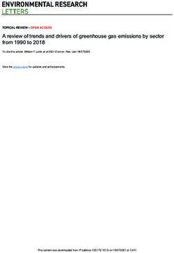 A REVIEW OF TRENDS AND DRIVERS OF GREENHOUSE GAS EMISSIONS BY SECTOR FROM 1990 TO 2018 - MPG.PURE