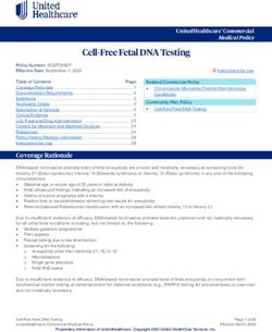 Cell-Free Fetal DNA Testing - UHCprovider.com