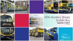 NTA Mystery Shops Dublin Bus - Quarter 4 2017 41113903 - National Transport Authority