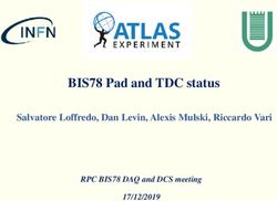BIS78 Pad and TDC status - Salvatore Loffredo, Dan Levin, Alexis Mulski, Riccardo Vari - CERN Indico