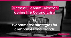 Successful communication during the Corona crisis #6 - E-commerce strategies for companies and brands Düsseldorf, April 2020