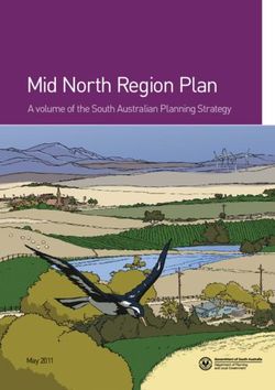 Mid North Region Plan - A volume of the South Australian Planning Strategy - May 2011 - Home SA.GOV.AU