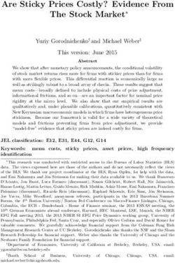 Are Sticky Prices Costly? Evidence From The Stock Market