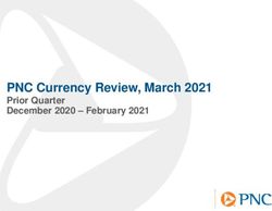 PNC Currency Review, March 2021 - Prior Quarter December 2020 - February 2021 - PNC Business Credit UK