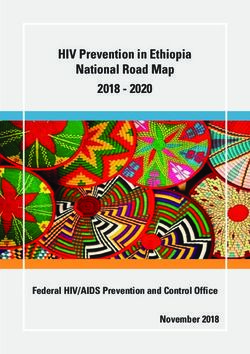 Federal HIV/AIDS Prevention and Control Office November 2018 2020