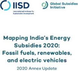 Mapping India's Energy Subsidies 2020: Fossil fuels, renewables, and electric vehicles - 2020 Annex Update