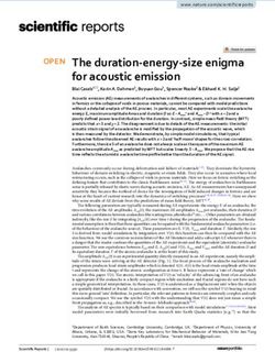 The duration energy size enigma for acoustic emission - Nature