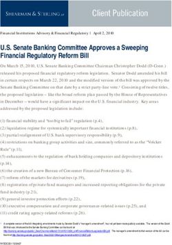 U.S. Senate Banking Committee Approves a Sweeping Financial Regulatory Reform Bill
