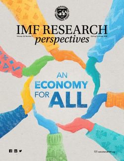 IMF RESEARCHSpring | Summer 2020 - Volume 22, Number