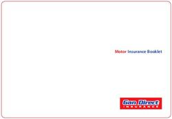 Motor Insurance Booklet - Gan Direct