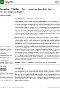 Impacts of Wildflower Interventions on Beneficial Insects in Fruit Crops: A Review