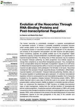 Evolution of the Neocortex Through RNA-Binding Proteins and Post-transcriptional Regulation