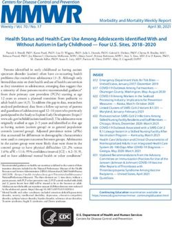 Health Status and Health Care Use Among Adolescents Identified With and Without Autism in Early Childhood - Four U.S. Sites, 2018-2020 - CDC