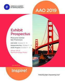 Exhibit Prospectus Moscone Center San Francisco - Where All of Ophthalmology Meets - American Academy of ...