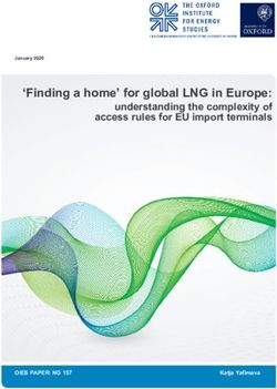 Finding a home' for global LNG in Europe: understanding the complexity of access rules for EU import terminals - Oxford Institute for ...