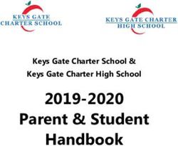Parent & Student Handbook - 2019-2020 Keys Gate Charter School & Keys Gate Charter High School - Keys Gate Charter ...